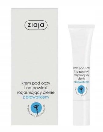 

Ziaja Krem Pod Oczy Rozjaśniający Cienie 15ml