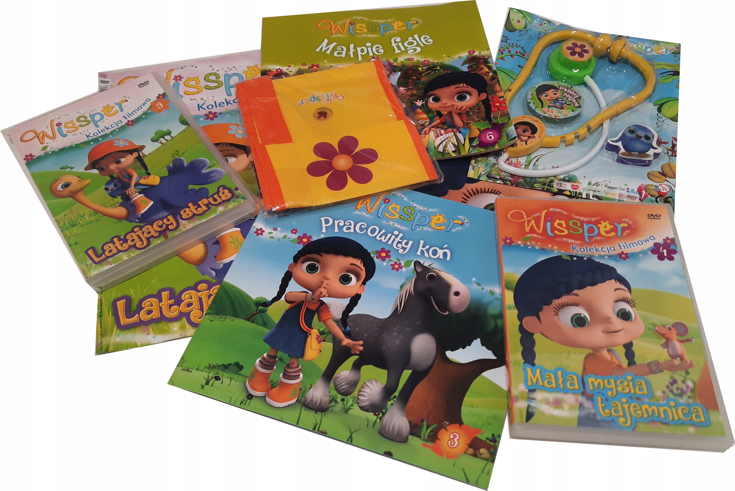 

Wissper: Zestaw DVD 112 Min, 16 Odc Prezenty D-X