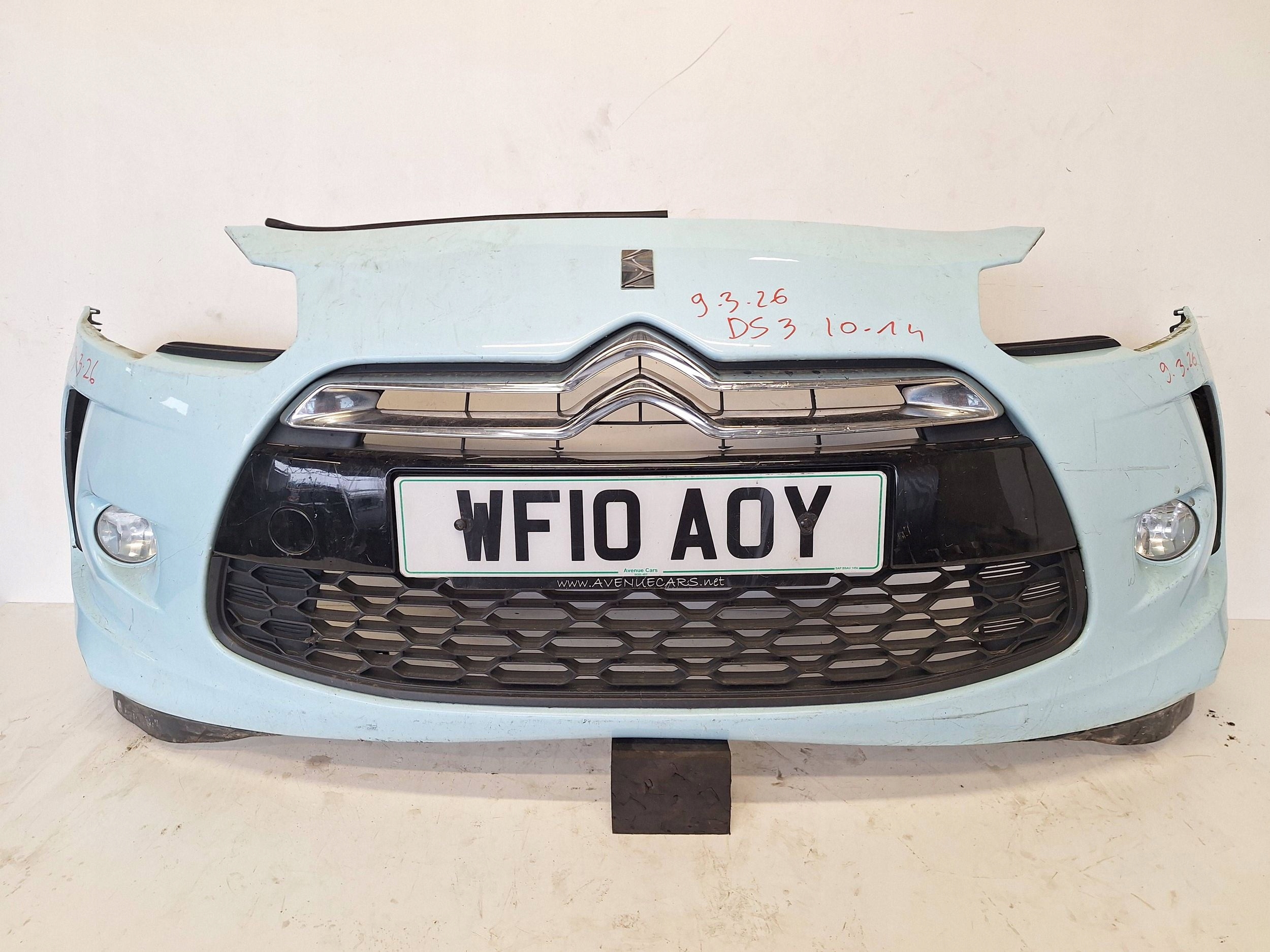 CITROEN DS3 10-14 bumper 9687534777