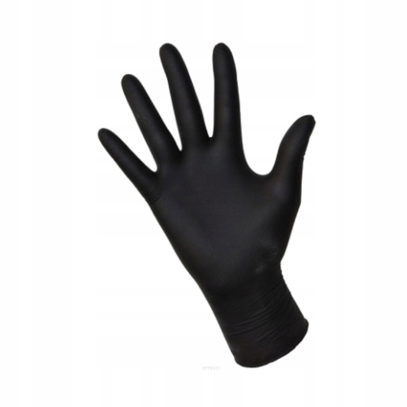 

Rękawice Nitrylowe Bezpudrowe Abena Czarne S 100sz