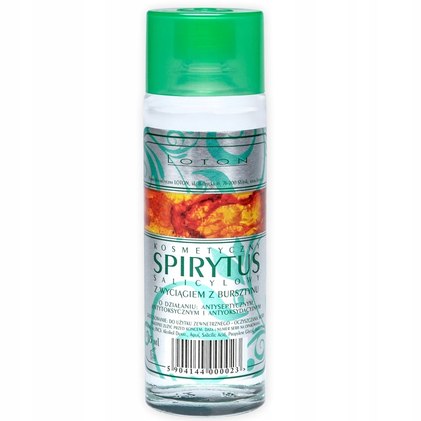

Spirytus Salicylowy Kosmetyczny Z Bursztynem Loton