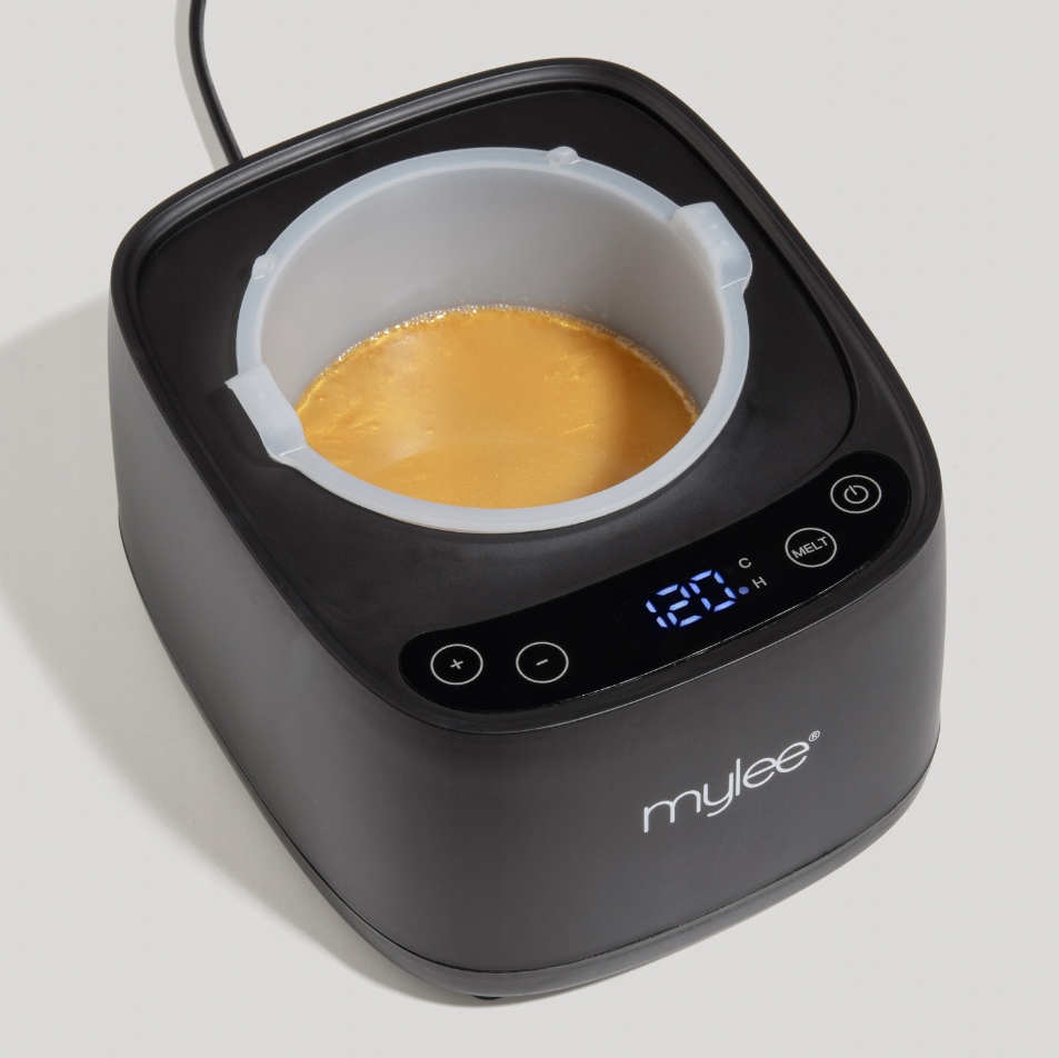 PODGRZEWACZ DO WOSKU Mylee Cyfrowy z pojemnikiem na twardy i miękki wosk Kod producenta MYL-WH-BLK-EU