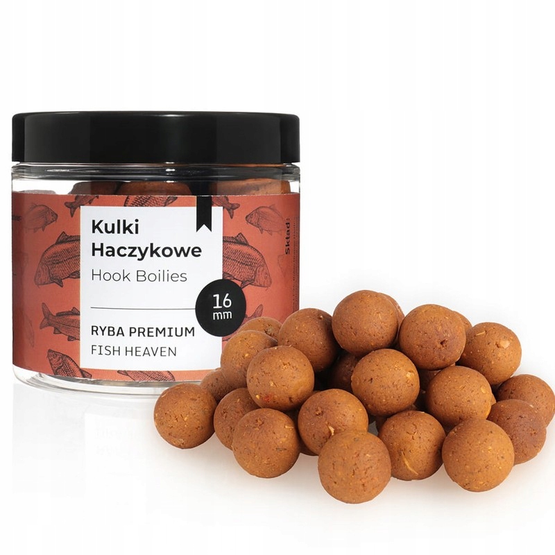Karpiowe Kulki Haczykowe Carp Target Fish Heaven Ryba Premium 16mm 200ml