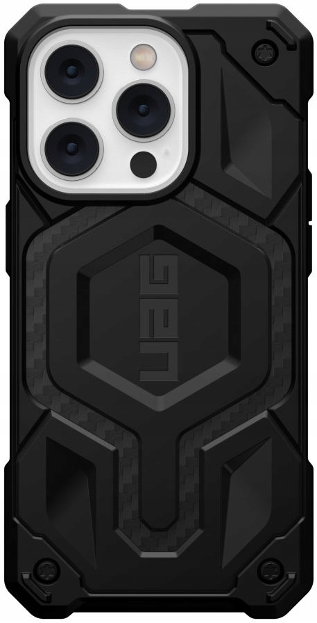 Etui Uag do Apple iPhone 14 Pro Monarch Magsafe czarne carbon fiber