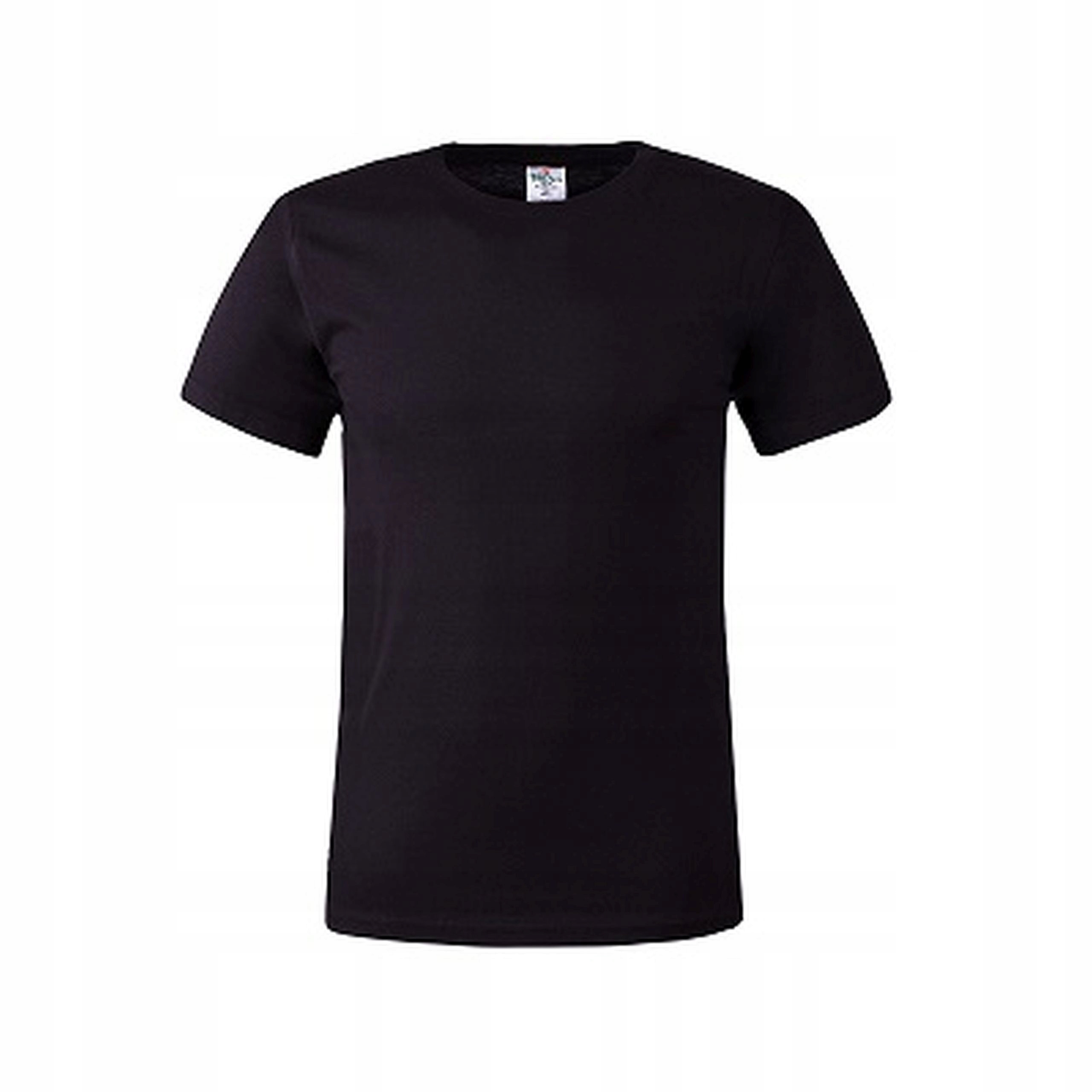 

T-shirt koszulka bawełna męska wygodna czarny XXL