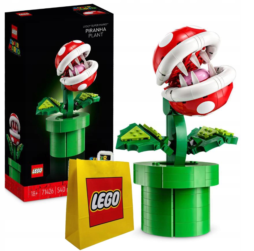 Lego Mario 71426 Květina Piraně taška