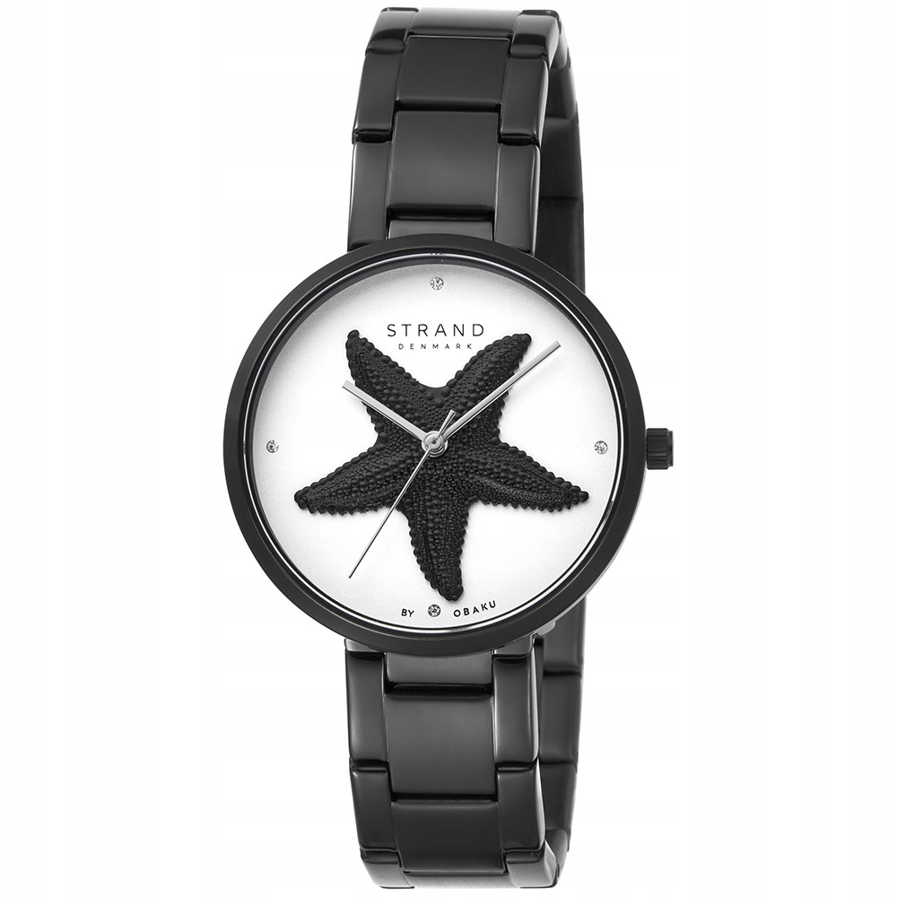 Dámské hodinky Strand S700LHBISB-DSF Zirkony černé