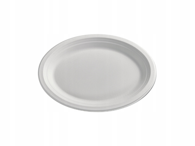 

Talerze z trzciny bagasse owalne 26x19 eko 50szt.