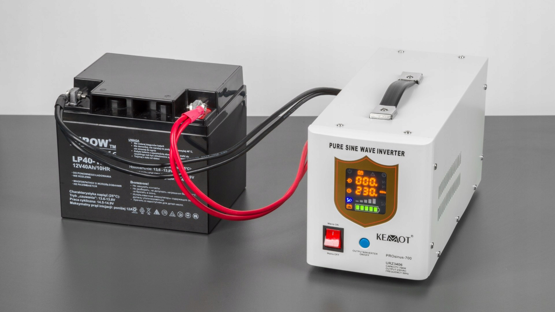 Akumulator żelowy VIPOW 12V 250Ah Stan opakowania oryginalne