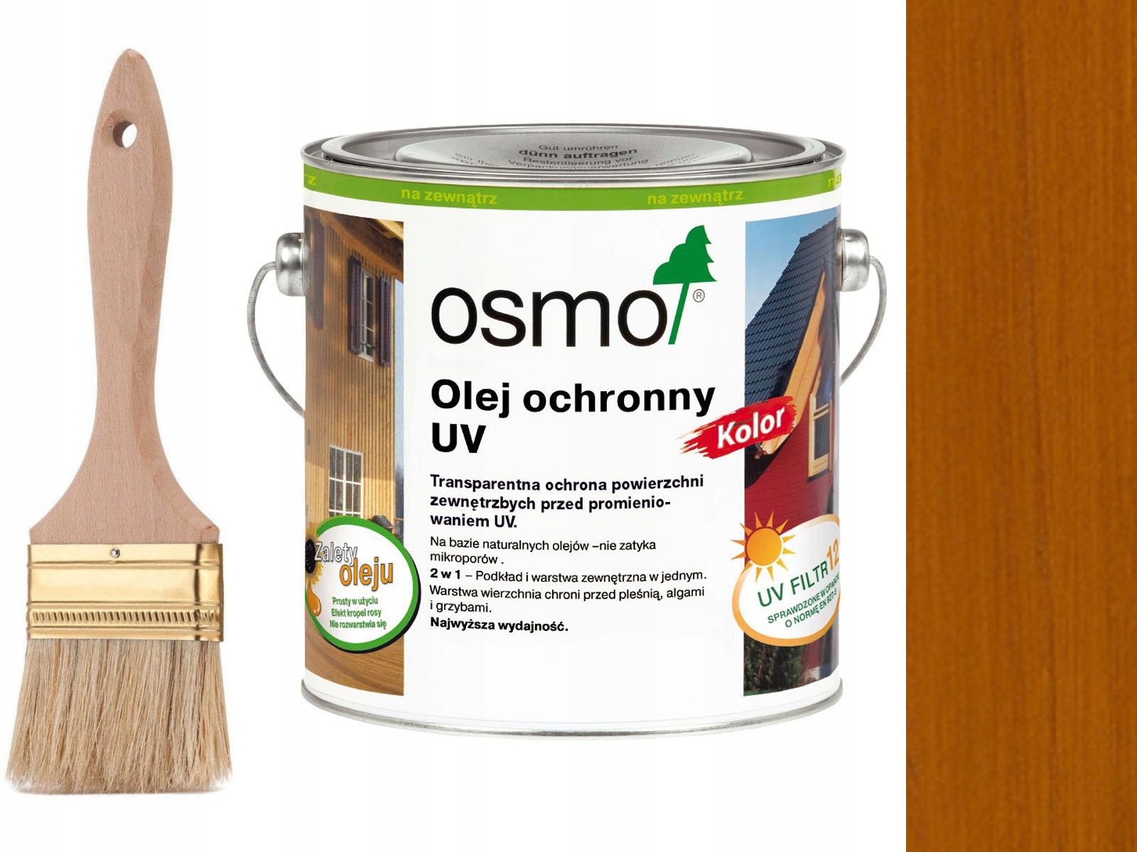 Osmo Ochranný Uv olej Barva Cedr 428 0,75L +dárek