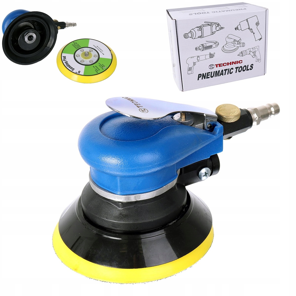 Szlifierka Mimośrodowa Pneumatyczna 125mm Tc Technic 10 000 obr/min