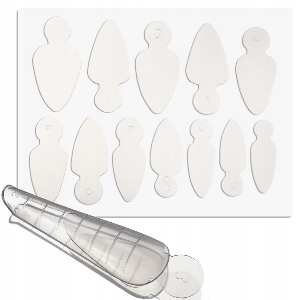 Formy silikonowe do DUAL FORM MIGDAŁ do frencha 12szt