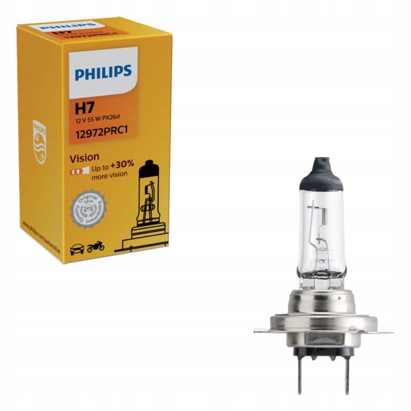

Żarówka Philips H7 12V 55W Premium 1szt