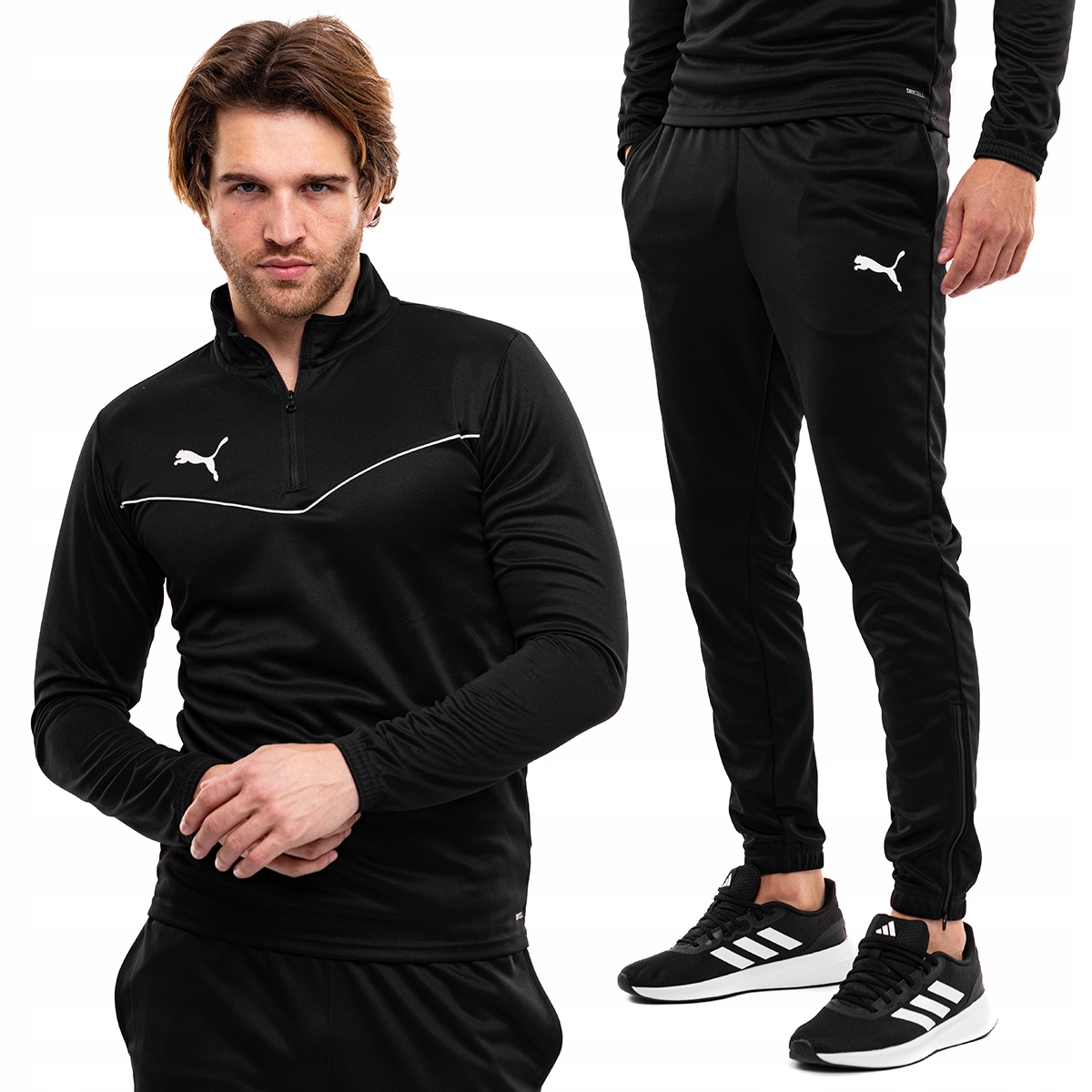 Teplákovka Pánský komplet Puma Sportovní tréninková Mikina Kalhoty teamRISE vel. XXL