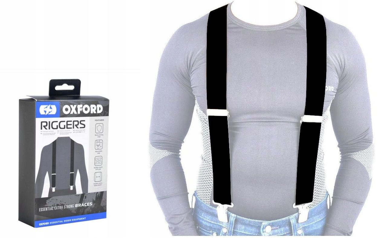 SZELKI MOTOCYKLOWE OXFORD RIGGERS WZMOCNIONE