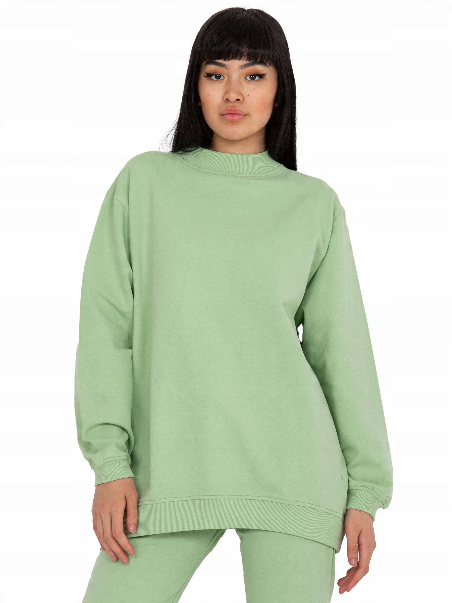 

Dresowa Bluza damska oversize z bawełny - L/XL
