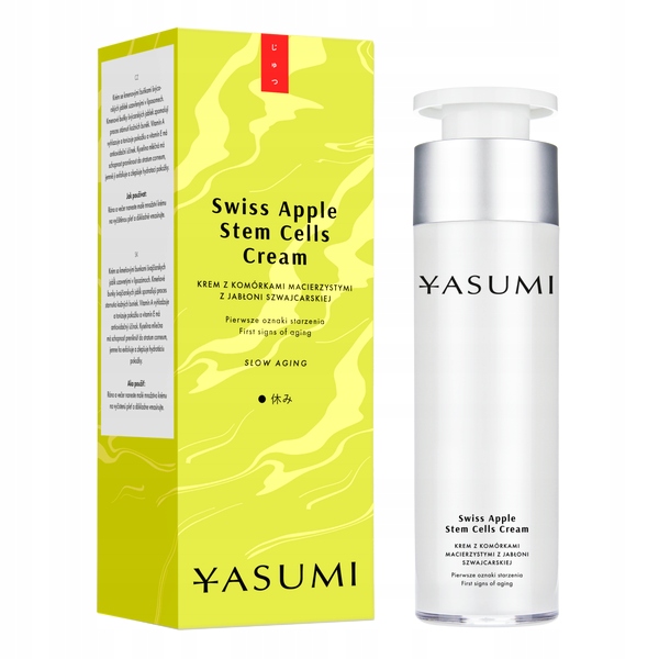 Yasumi Stem Cells Cream krem z komórkami macierzystymi jabłoni szwajcarskie
