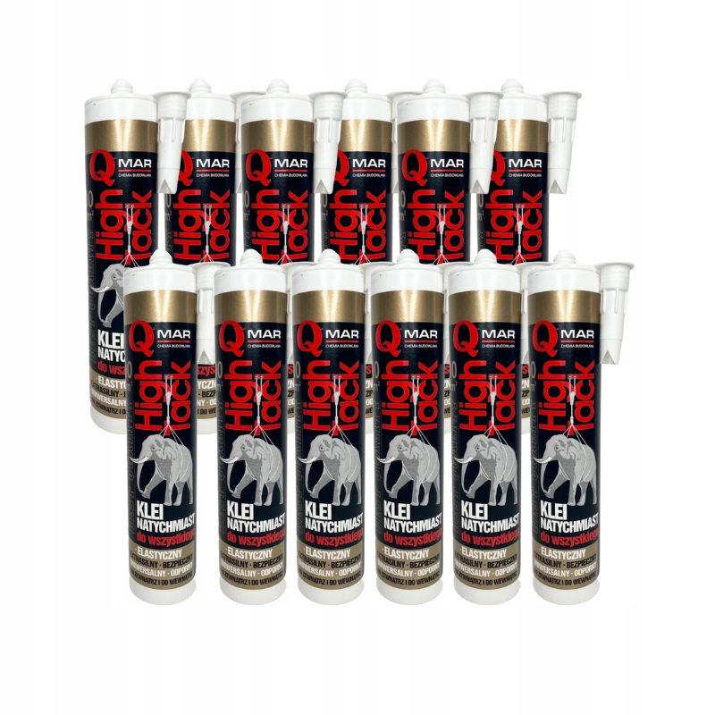 

Klej Montażowy 290ml biały Bardzo Mocny 12szt