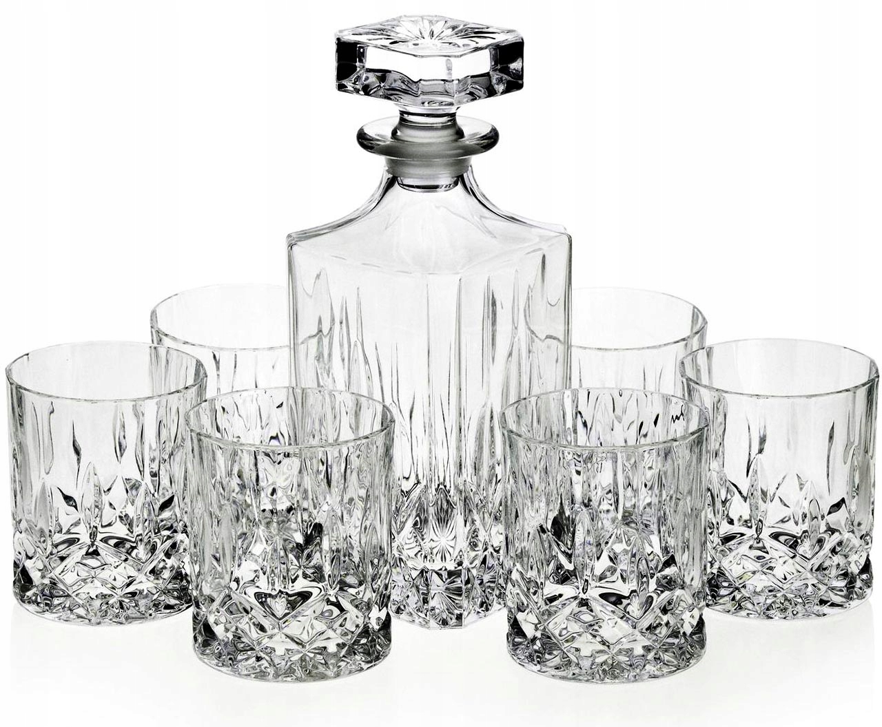 RCR OPERA Kryształowy zestaw 6 szklanek + karafka