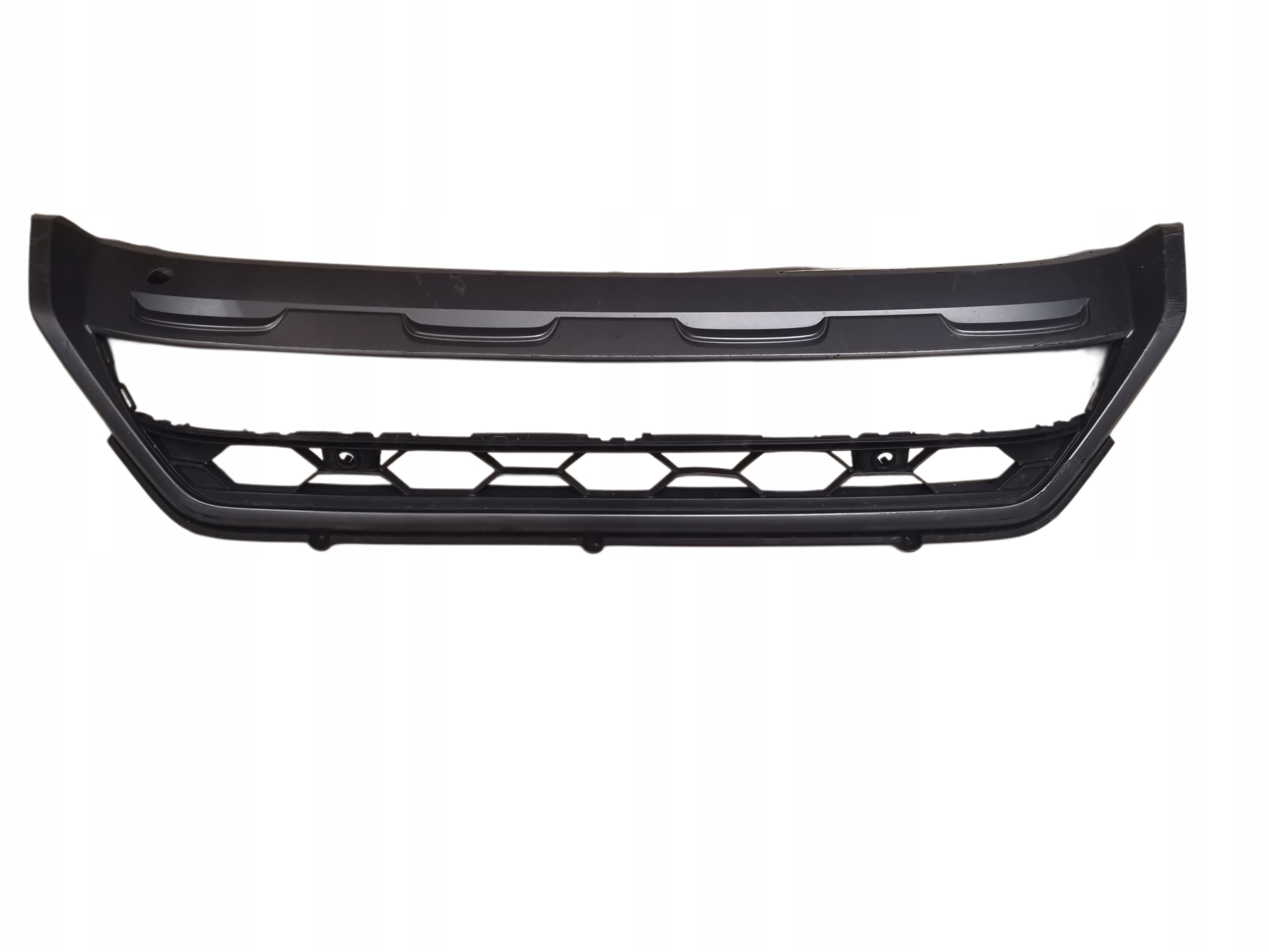 VW TIGUAN II CROSS srebrna dokładka zderzaka 5NA807532A z kratką 5NA853677F