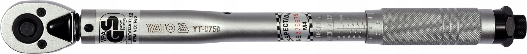 momentový kľúč 3/8", 20-110 nm Yato