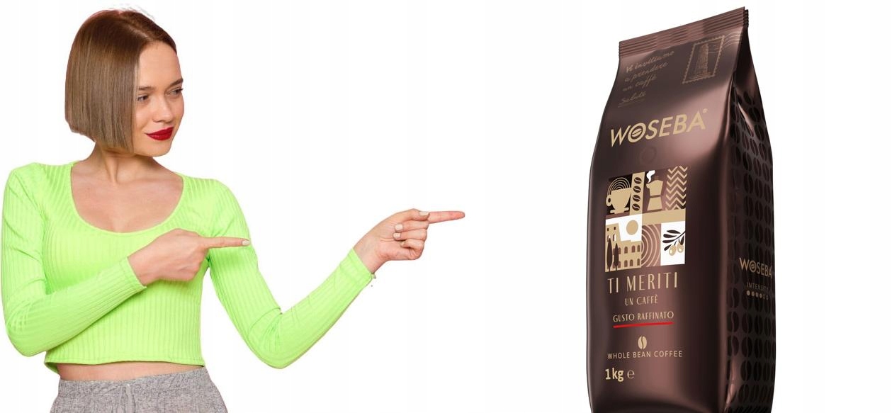 Kawa ziarnista Woseba Ti Meriti 1kg
