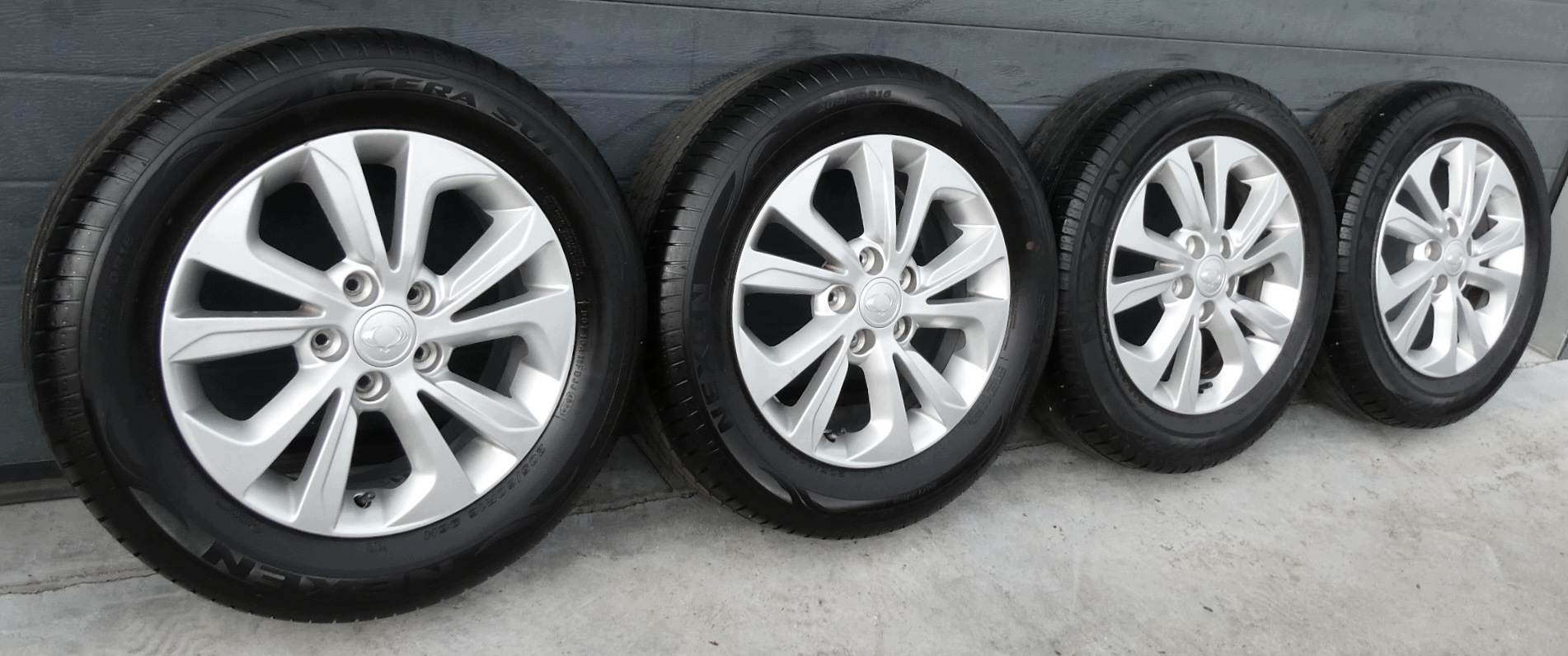 discs 16 OE wheels tyres SSANGYONG TIVOLI