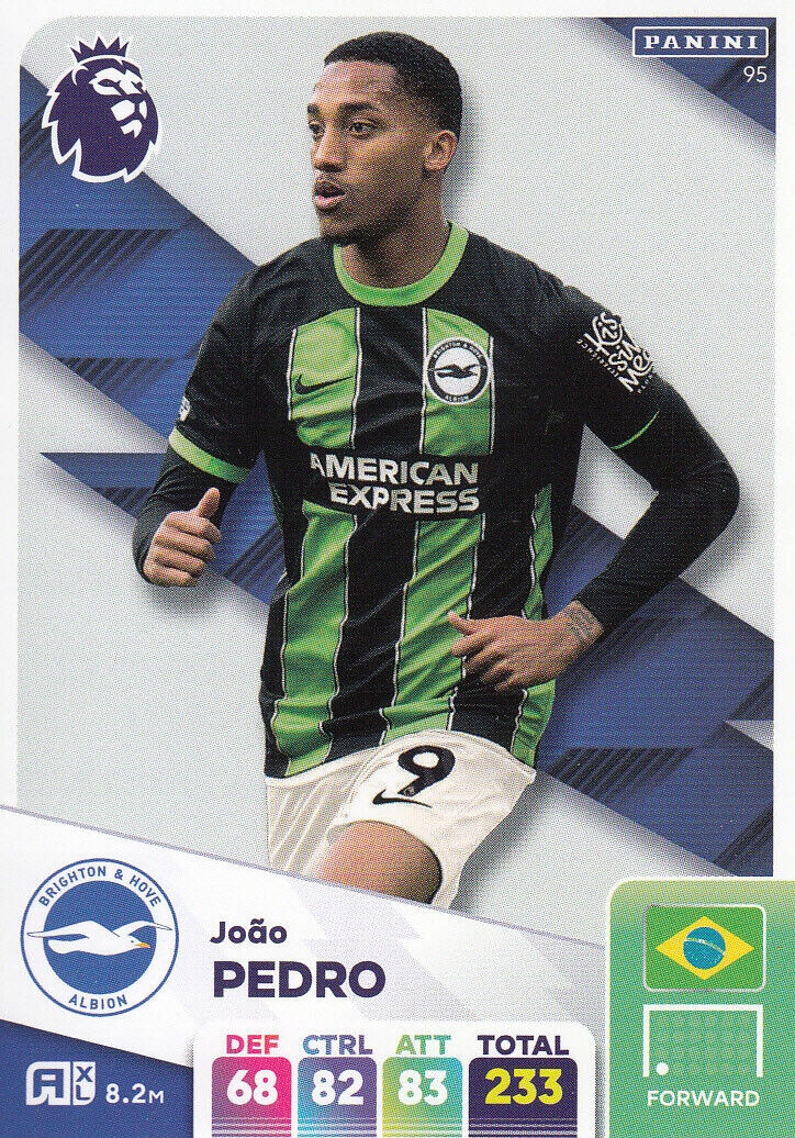 Premier League 2025 Base Card Joao Pedro 95