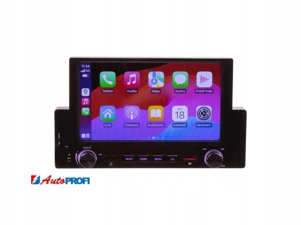 Autorádio 1 Din Hikity Android 13 6,2" CarPlay 2+32GB Kamera