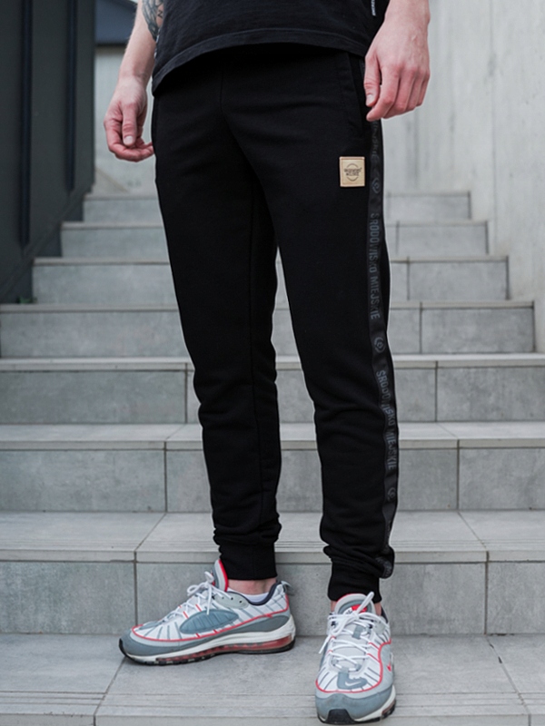 Dresové Kalhoty Środowisko Miejskie „cls Gold“ Black r. L