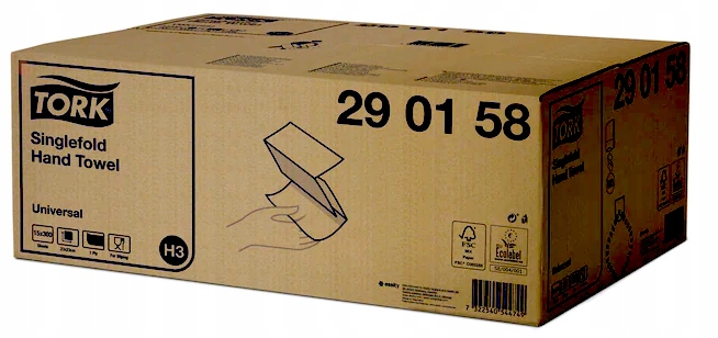 

Tork 290158 Singlefold ręcznik w składce Zz