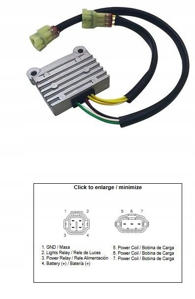 Regulátor Napätia Husqvarna 150/250/300/350 /450/501 Fe/te/tx '17-'23