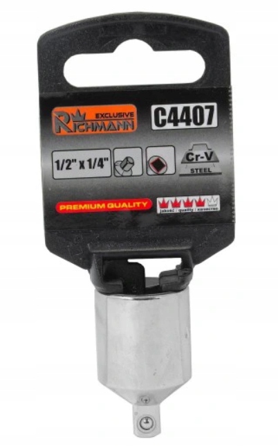 

Redukcja 1/2''(f)-1/4''(m) Richmann C4407