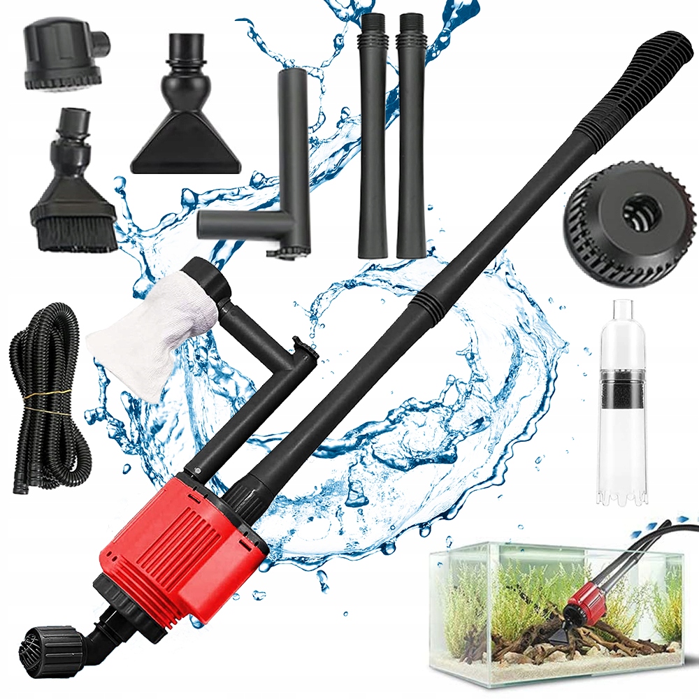 Levně Elektrický Vysavač 6v1 Čištění 1800L/H 28W