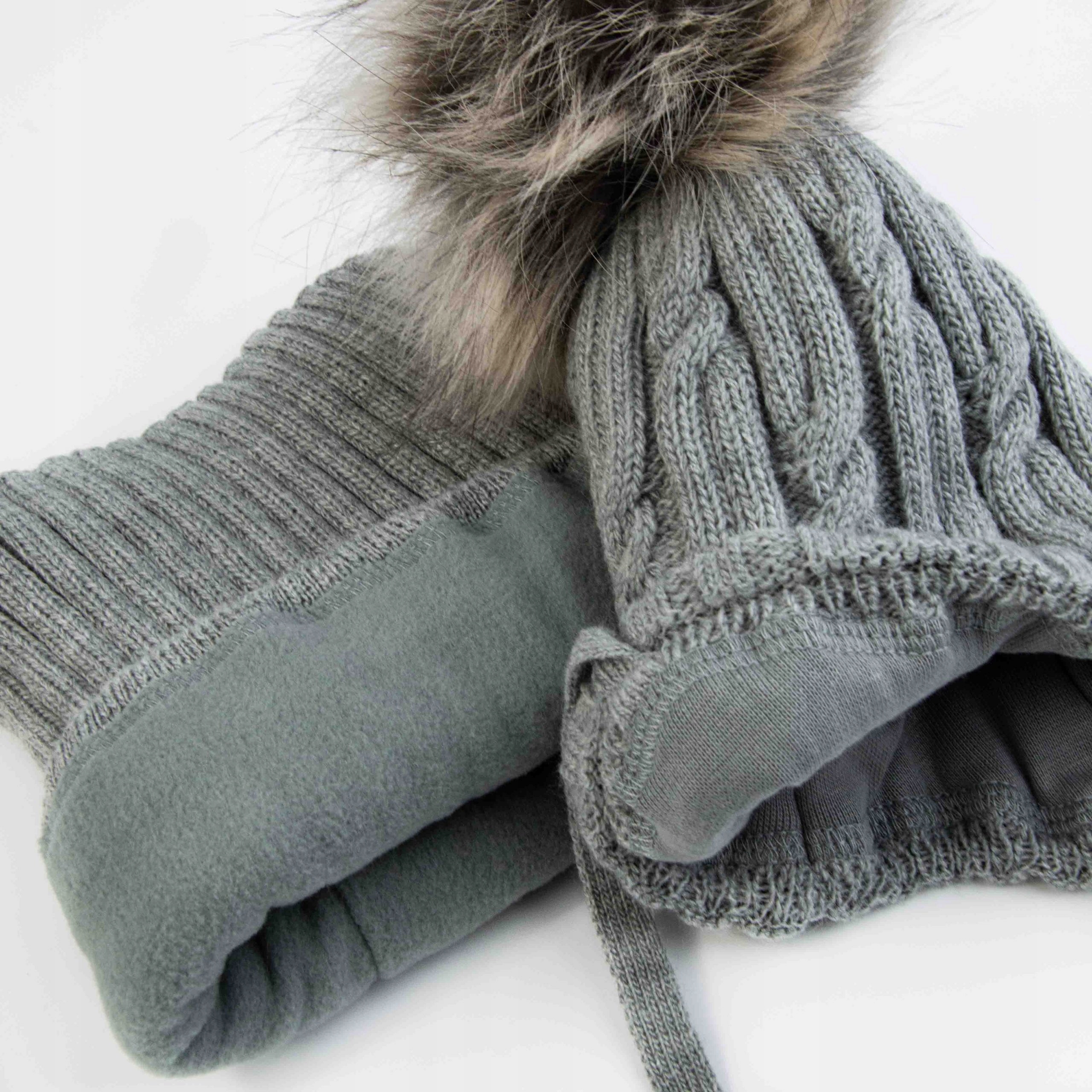 Komplet zimowy DZIECIĘCY ocieplany CZAPKA WIĄZANA KOMIN 50-52cm, 3-5 lat Stan opakowania oryginalne