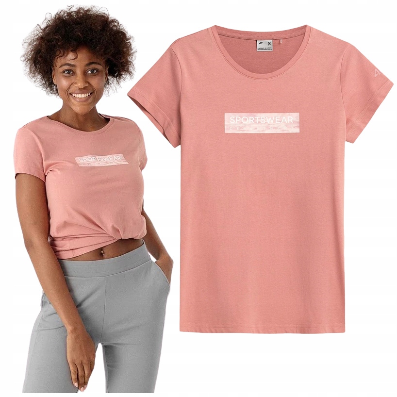 

Koszulka damska 4F T-shirt Bawełna TSD023 L