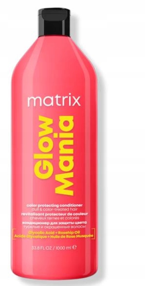 Matrix Glow Mania Leštící kondicionér pro barvené vlasy 1000 ml
