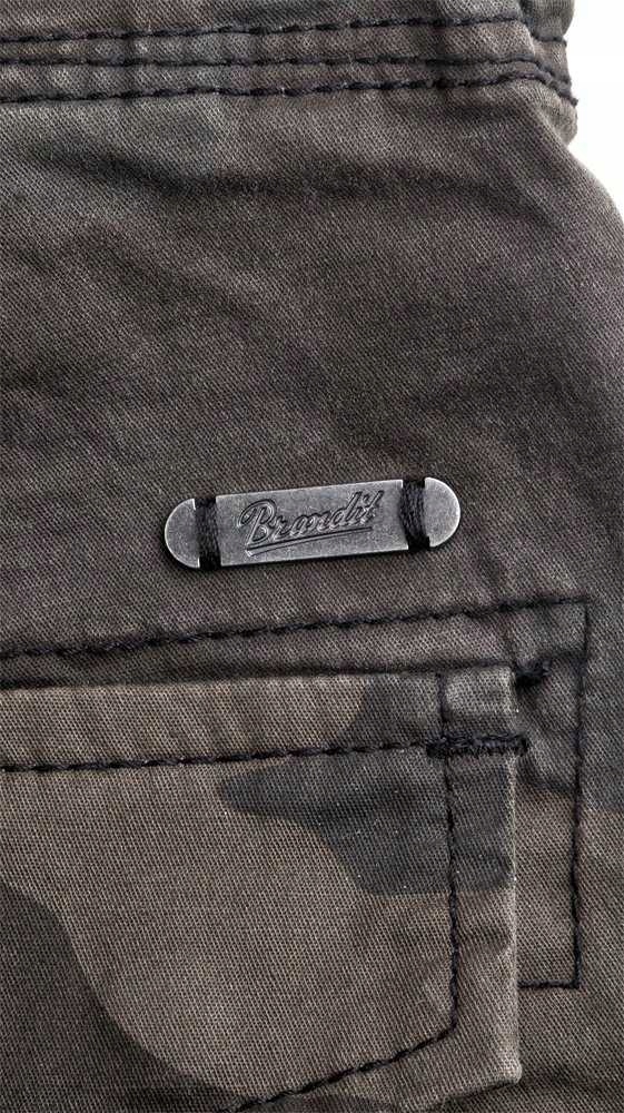 Spodnie BRANDIT Adven Slim Fit Trousers Darkcamo M Płeć mężczyzna