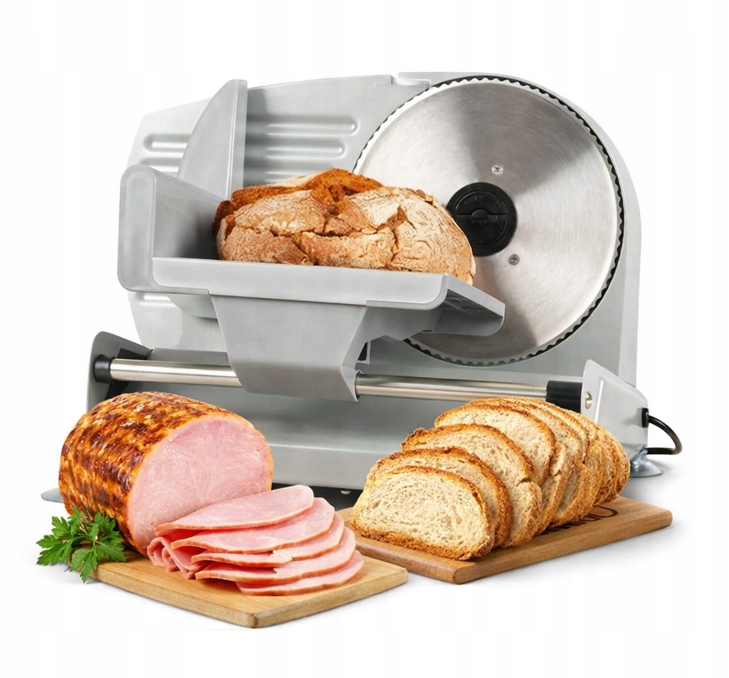 Krajalnica Elektryczna Metalowa Do Chleba Wędlin Sera Warzyw 150W