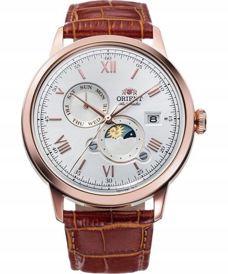 Pánské hodinky Orient Bambino Sun & Moon Automatic