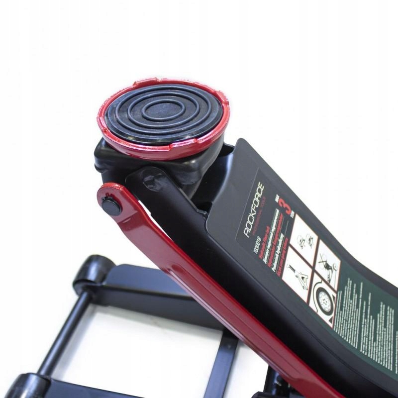 PODNOSNIK LEWAREK ZABA 3T NISKI 2 TLOKI 510mm GUMA Maximum Lifting Height 500 mm