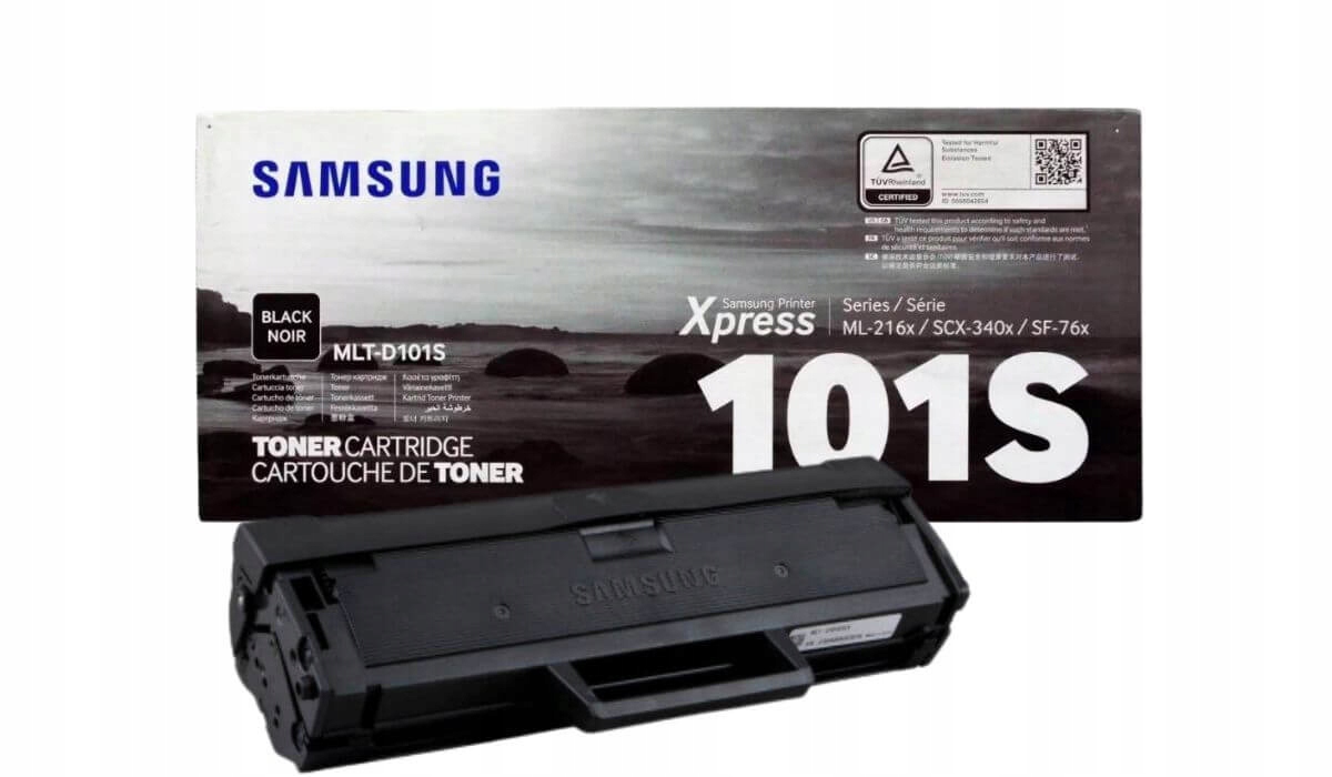 Toner Samsung MLT-D101S SU696A 1,5 tisíc K Originál bez krabice ML-2160 ML-2162