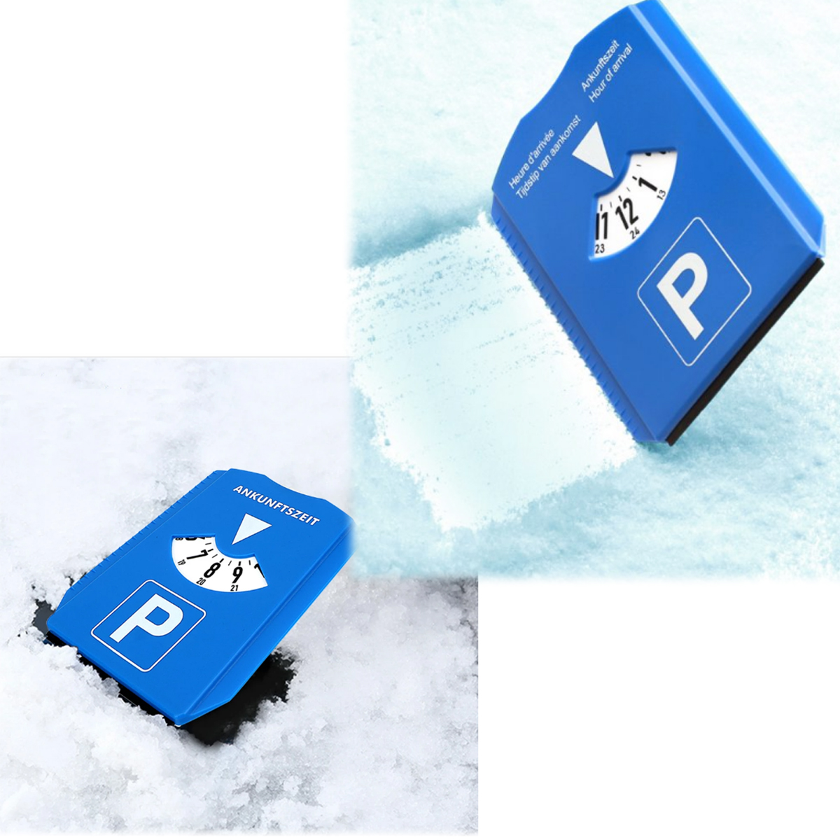 PARKOMETR SKROBACZKA DO SZYB TARCZA PARKING 3 SZT Numer katalogowy producenta EkoSmart-60bzd2