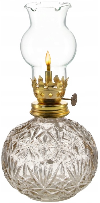 

Lampa Naftowa Retro Vintage na olej naftę 19,5 cm