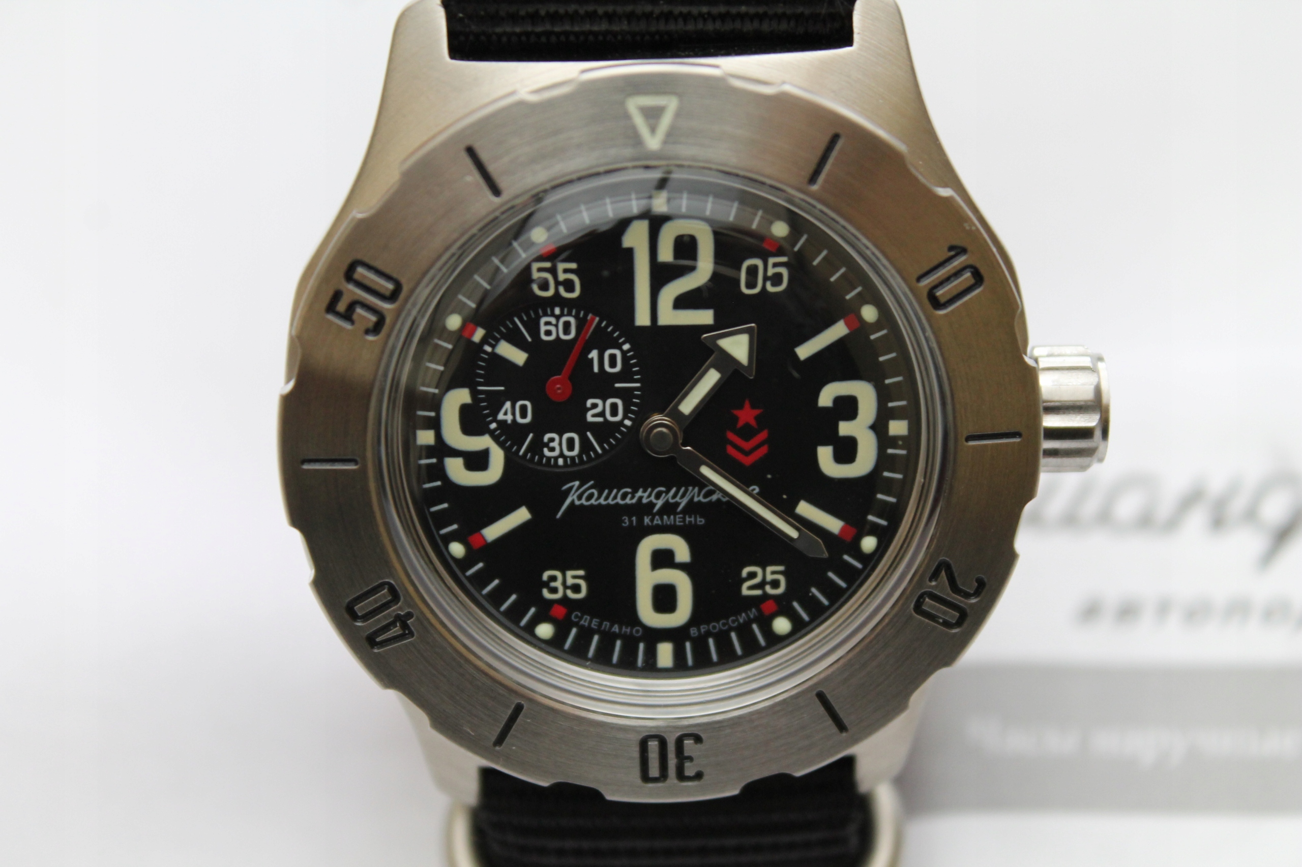 Wostok Vostok K-35 Ocel Automat Nový 350748