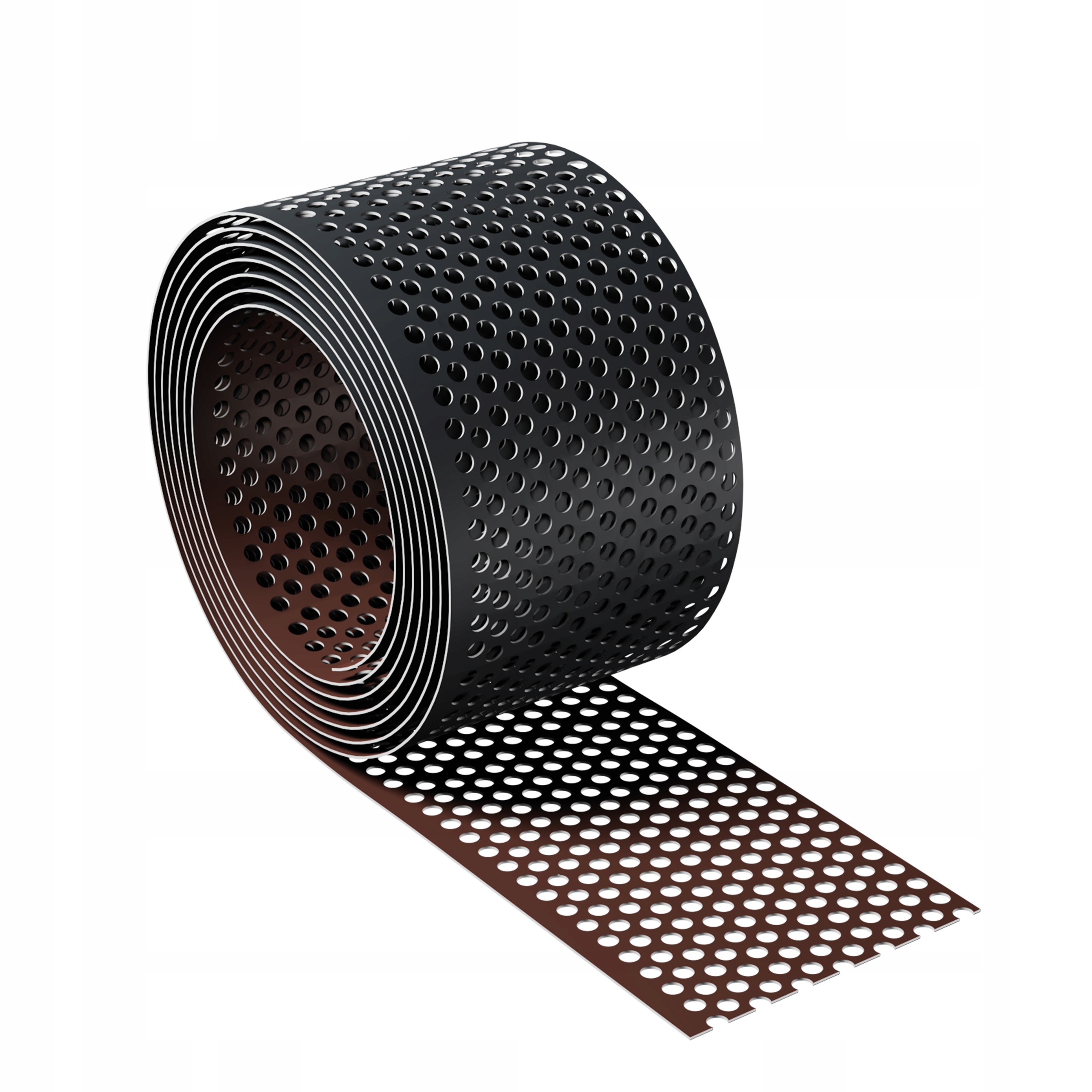 Odkvapová mriežka hliníková 100 mm x 25 m Ral 7016 8017 Eurovent