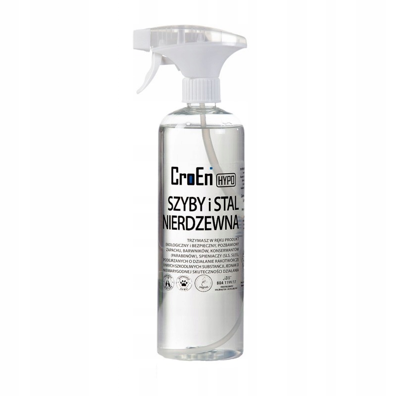 

CroEn - płyn do szyb i stali nierdzewnej - 750ml