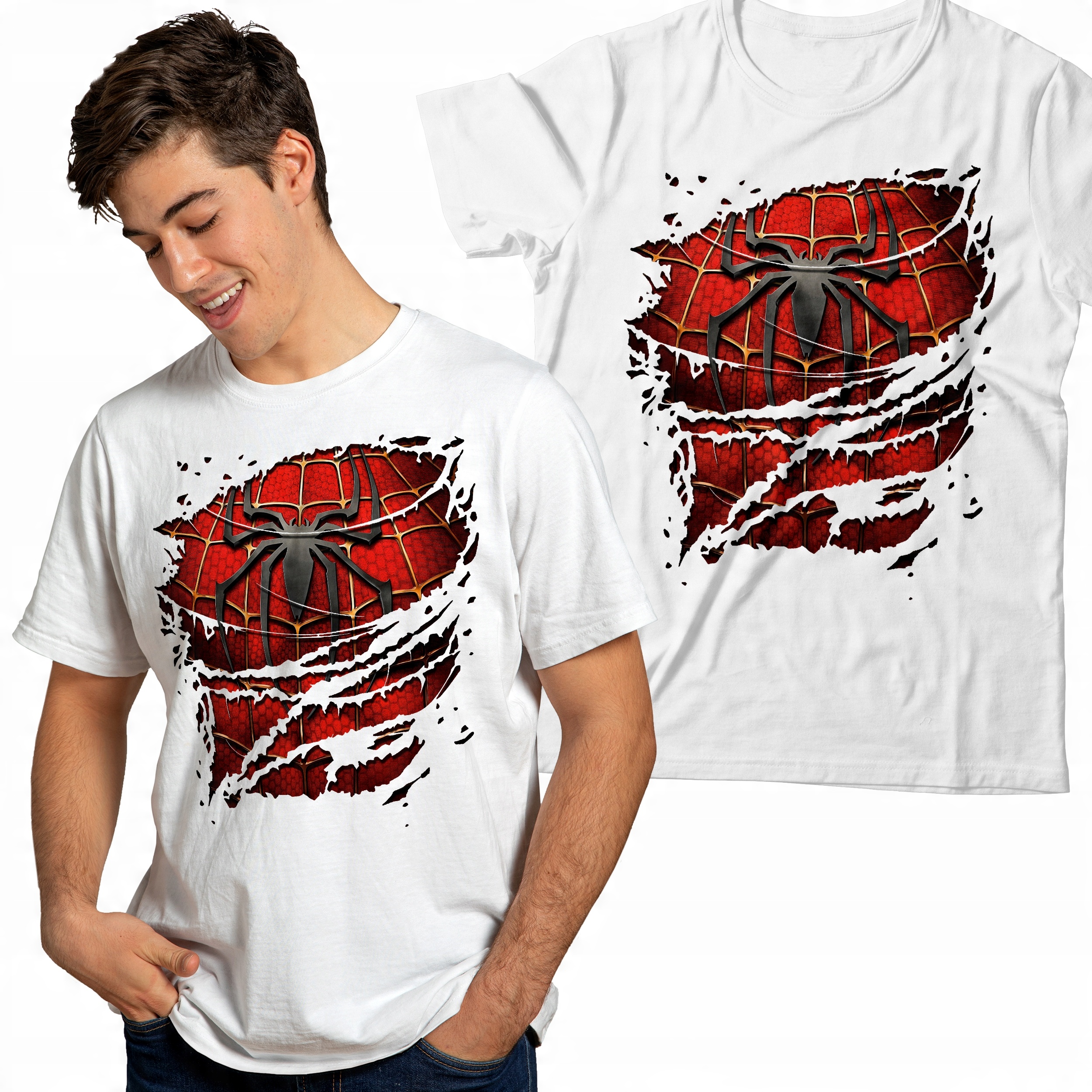 

Koszulka Spiderman Spider-man Marvel Prezent / M