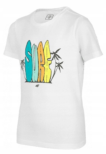 

4F T-shirt Chłopięcy HJL22-JTSM009 146cm