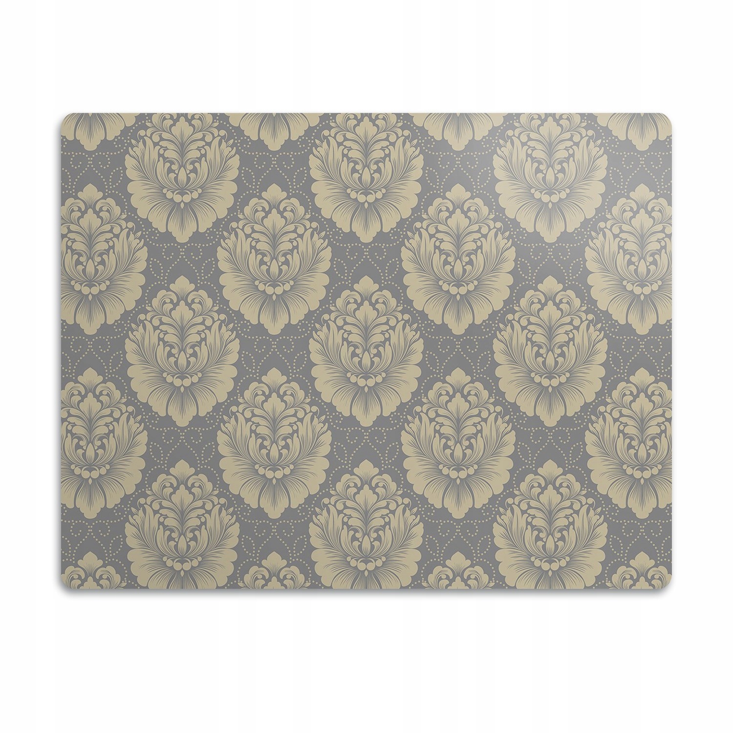 Levně Voděodolná podložka pod misku Damaškový motiv 60 x 40 cm